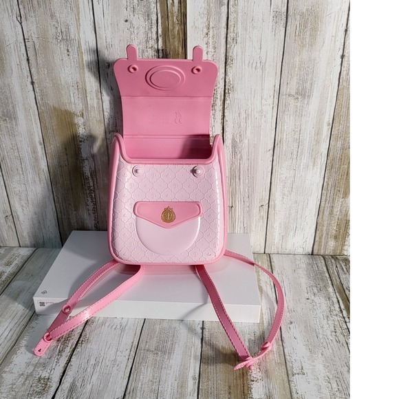 Disney Princess Backpack Purse Pink Belle Ariel Jasmine Girls Shoulder Bag - Picture 4 of 8